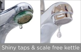 Water Softener preventing tap limescale