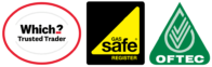 Gas Safe, OFTEC & Which Accredited